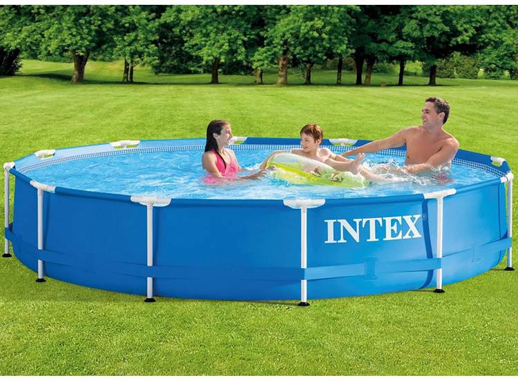 Intex 12ft x 30 Round Pool Without Filter Pump – Inflatable Store